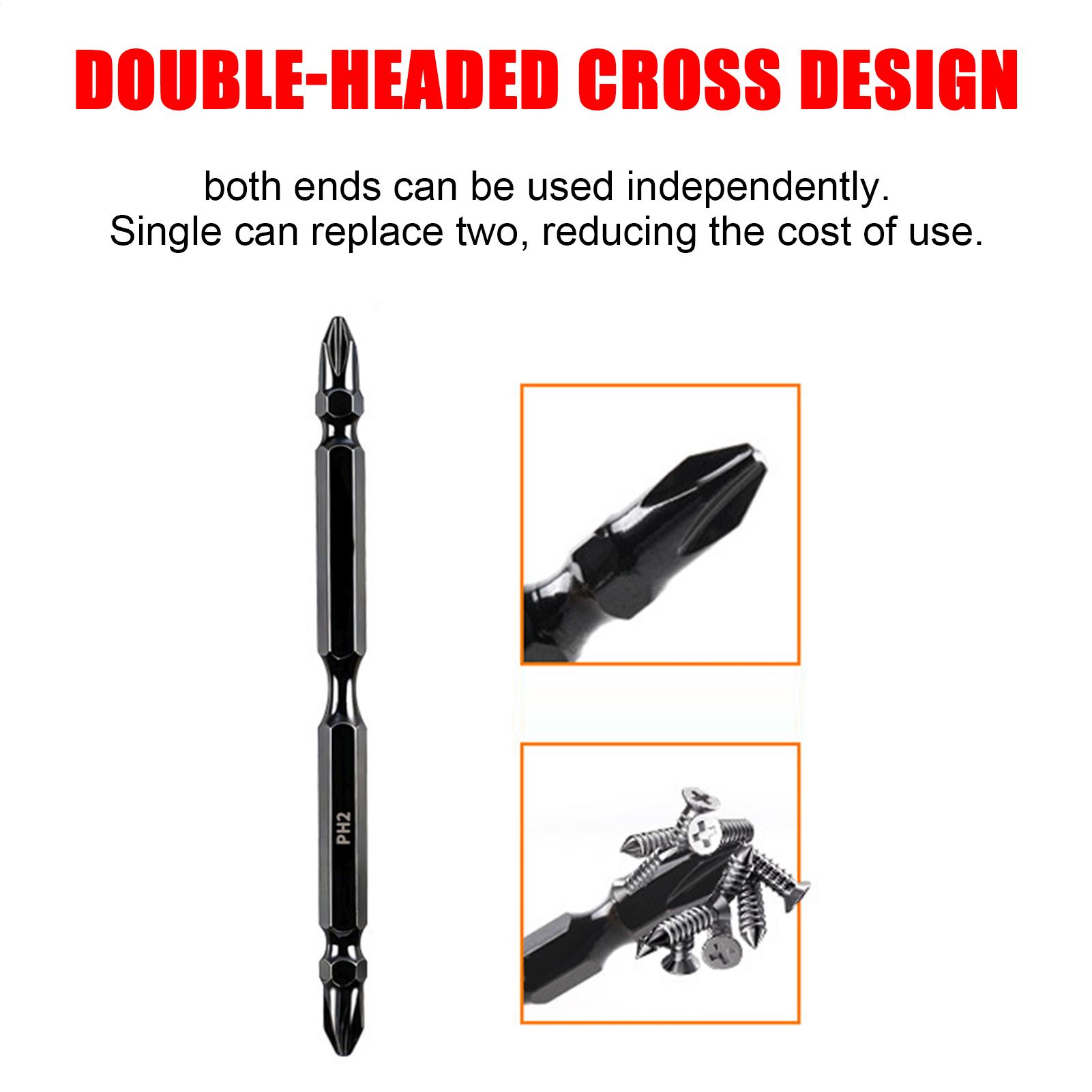 Magnetic Drill Bits Double-End - Screwdriver Set review and price