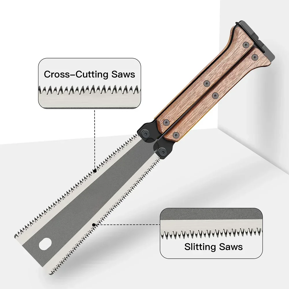 Foldable Double Sided Hand Saw - Hacksaw review and price