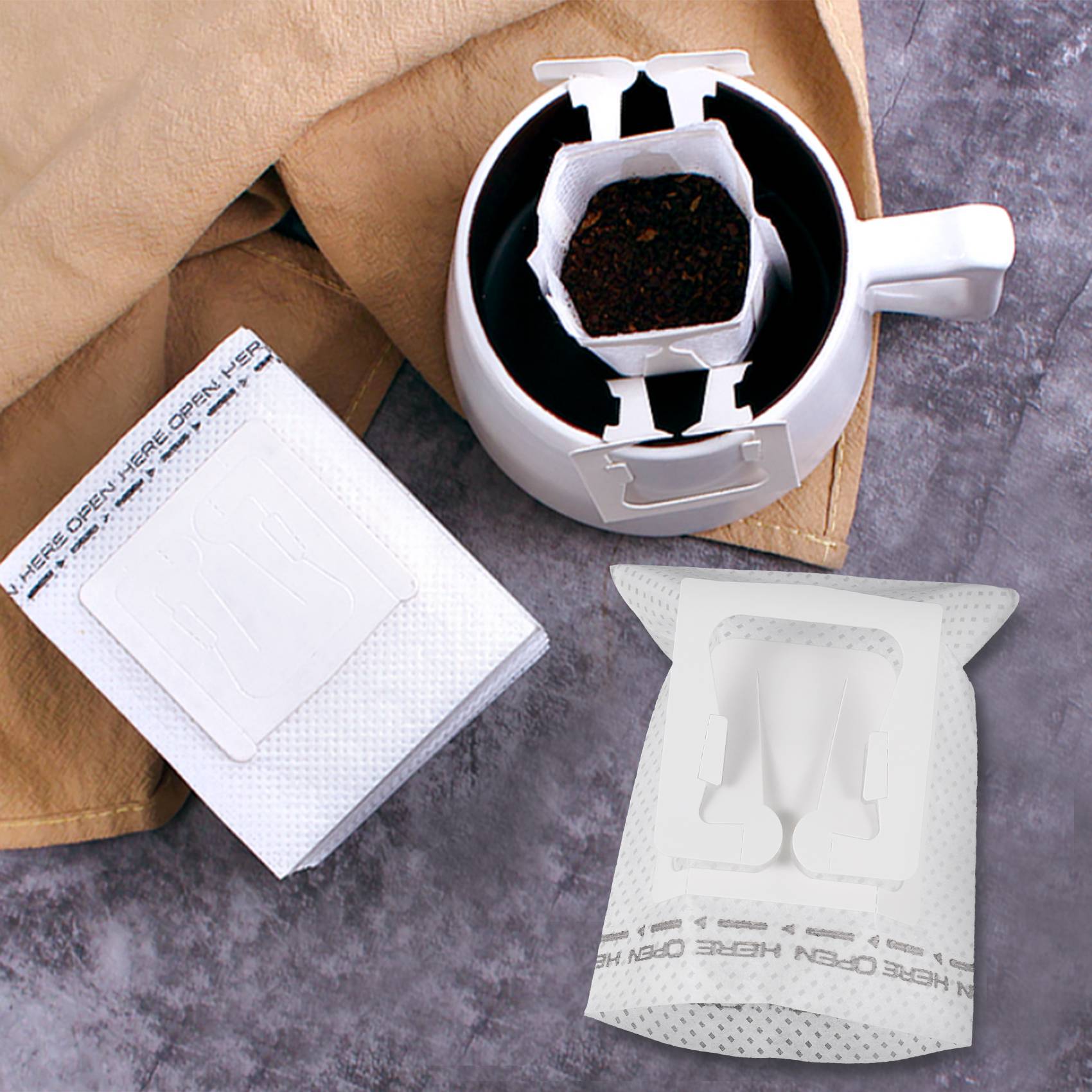 50Pcs / Pack Drip Coffee Filte - Tool Bag review and price