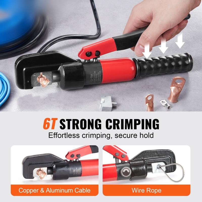 Hydraulic Crimping Tool with 9 - Pliers review and price