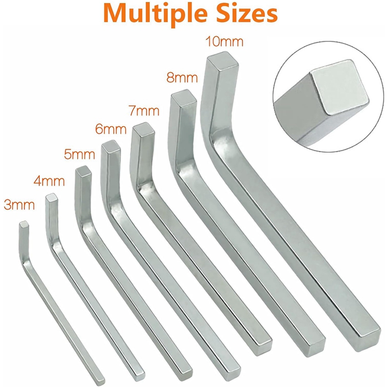 7Pcs Square Head Wrench Set L  - Wrench Set review and price