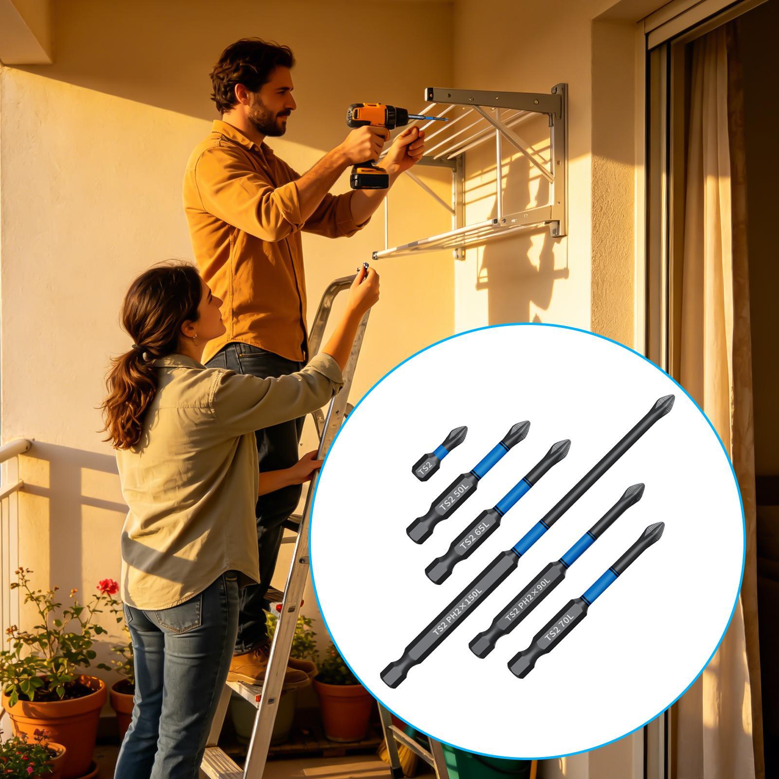 Drill Screwdriver Bit Set 6-Pi - Screwdriver Set review and price